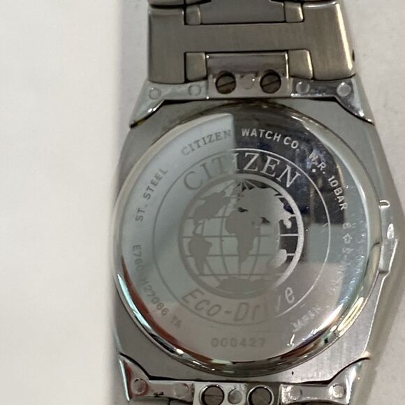 Citizen BL1010-59L Mens Watch Stainless Steel Modena
Eco-Drive Blue Dial - Picture 8 of 11